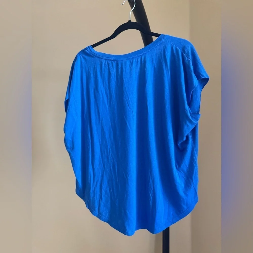 Nike Blue Graphic Sleeveless Muscle Tee Shirt